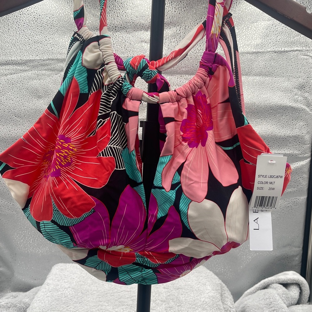 Floral La Blanca Bikini Top
